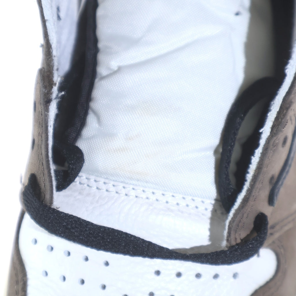 NIKE(ナイキ) ×Travis Scott AIR JORDAN1 RETRO HIGH OG TS SP CD4487-100 トラヴィススコット エアジョーダン1 レトロ ハイカットスニーカー
