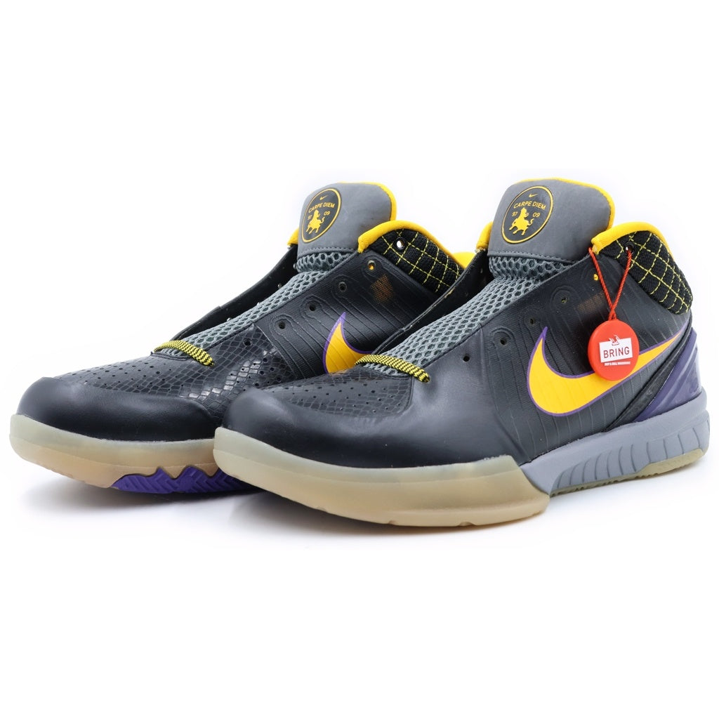 NIKE(ナイキ) 【観賞用 2008年製】 KOBE 4 CARPE DIEM コービー4 カルペ デニム ローカットスニーカーブ ラック/イエロー US10/28cm 344335-001