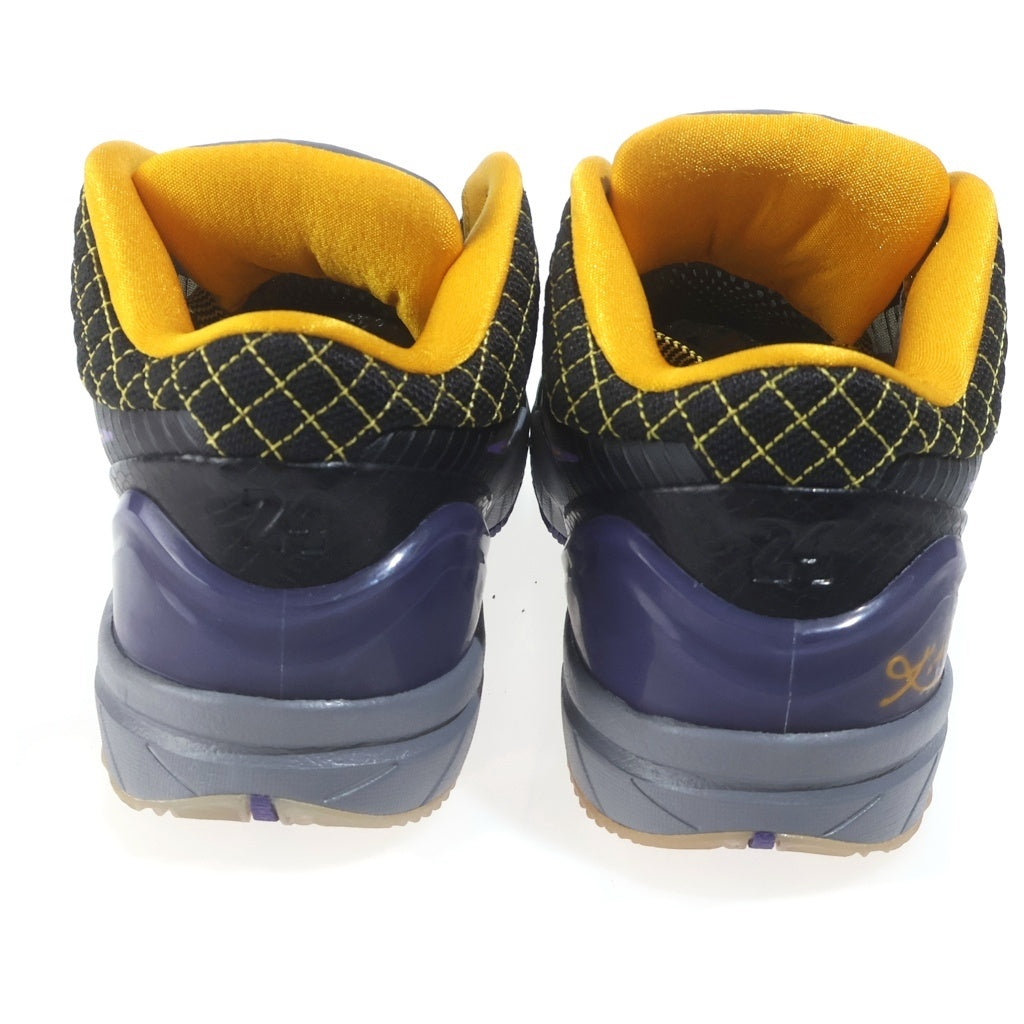 NIKE(ナイキ) 【観賞用 2008年製】 KOBE 4 CARPE DIEM コービー4 カルペ デニム ローカットスニーカーブ ラック/イエロー US10/28cm 344335-001