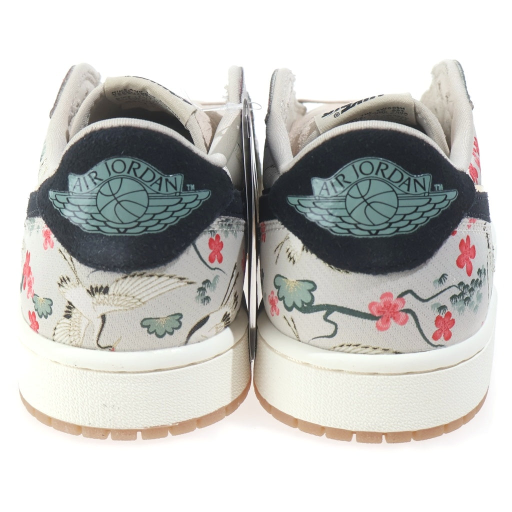 NIKE(ナイキ) ×RUI HACIMURA AIR JORDAN 1 RETRO LOW OGエアジョーダン 1 八村 塁 ローカットスニーカー ベージュ US9/27cm HV8293-100