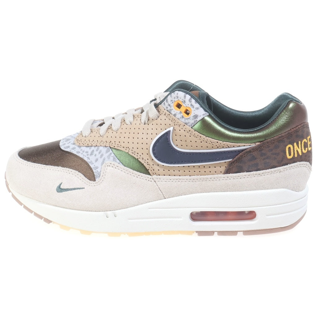 NIKE(ナイキ) AIR MAX 1 87 PRM University of Oregon エアマックス オレゴン大学 ローカットスニーカー ベージュ US9.5/27.5cm HQ2640-200