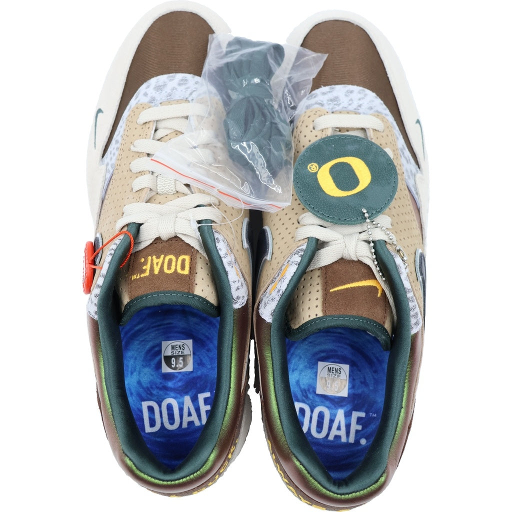 NIKE(ナイキ) AIR MAX 1 87 PRM University of Oregon エアマックス オレゴン大学 ローカットスニーカー ベージュ US9.5/27.5cm HQ2640-200