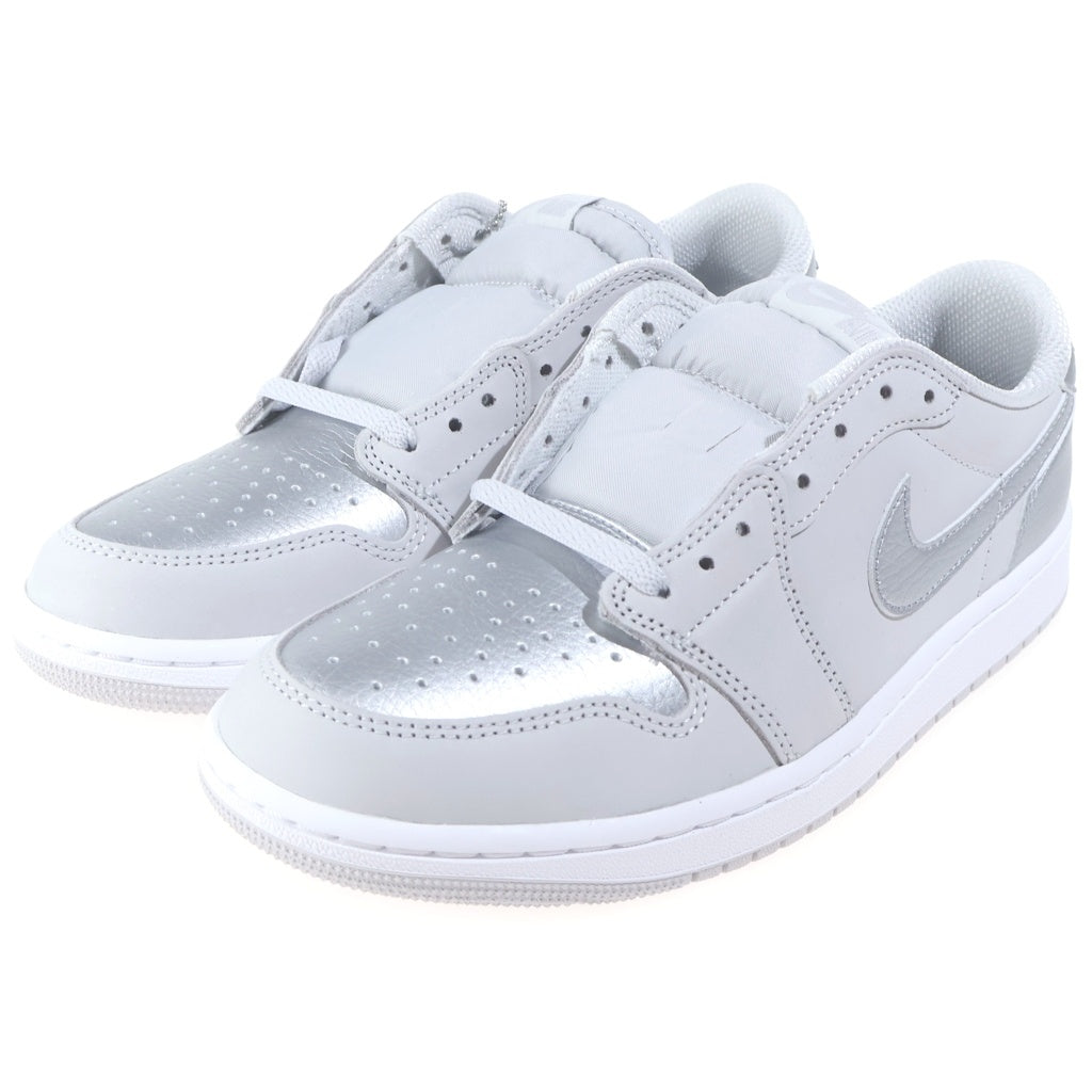 NIKE(ナイキ) AIR JORDAN 1 RETRO LOW OG METALLIC SILVER HM0365-002 エアジョーダン 1 ロー メタリックシルバー ローカットスニーカー US9.5/27.5cm HM0365-002
