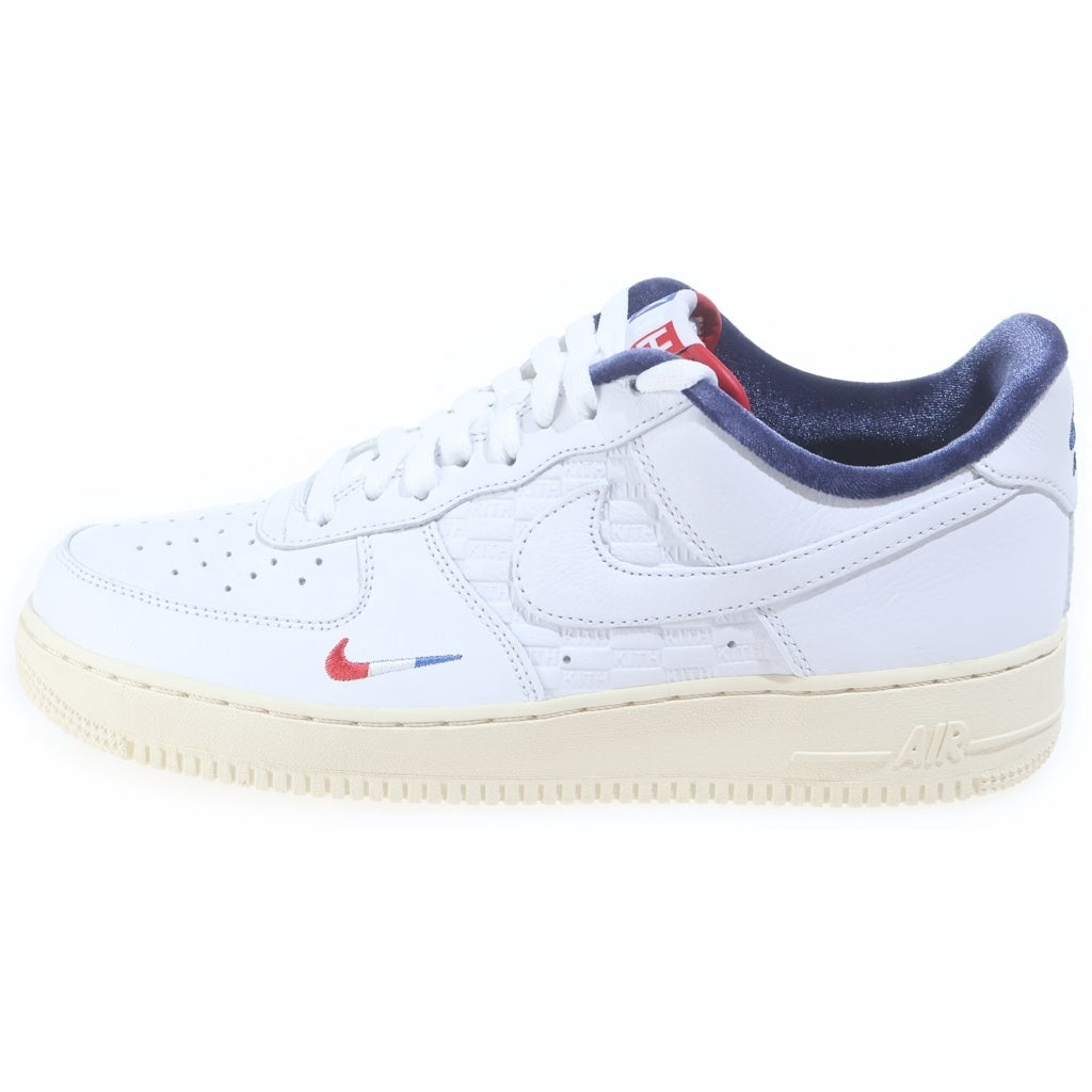 NIKE(ナイキ) ×KITH AIR FORCE 1 LOW FRANCE CZ7927-100 キス エアフォース1 フランス ローカットスニーカー ホワイト US9.5/27.5cm