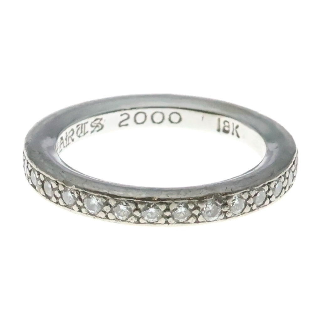 CHROME HEARTS(クロムハーツ) NTFLリング ペア ダイヤ&ブラックダイヤ