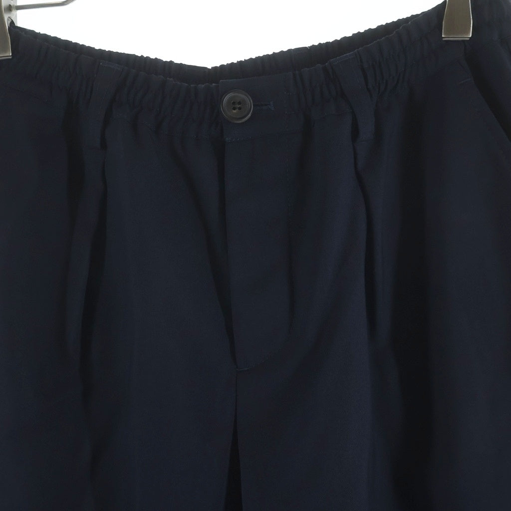 MARNI(マルニ) 24SS ウエストロゴイージースラックス ロングパンツ ネイビー PUMU0242UD