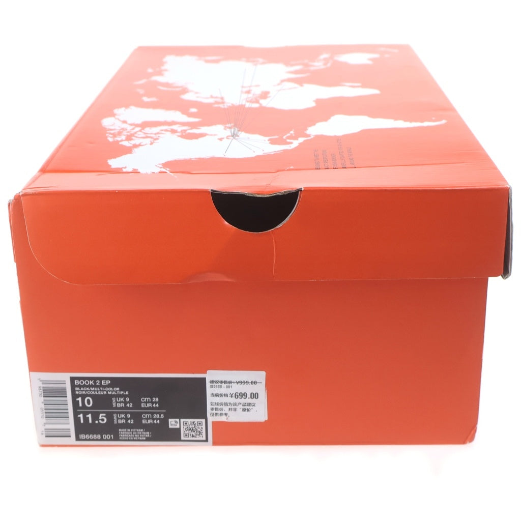 NIKE(ナイキ) BOOK 2 RISING ブック2 ライジング ローカットスニーカー ブラック US10/28cm