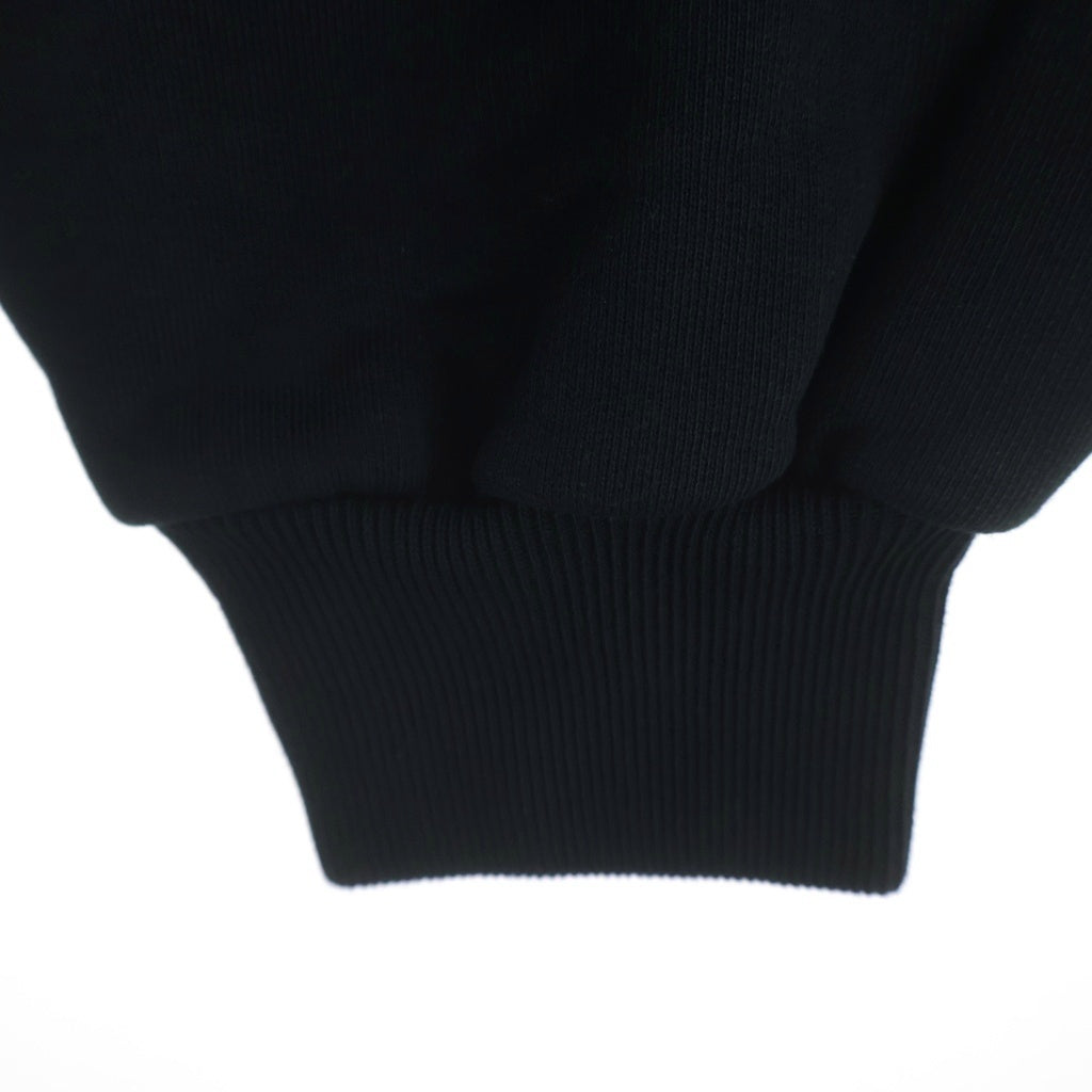 BALENCIAGA(バレンシアガ) ブランドロゴデザイン フーデッド プルオーバー スウェット パーカー ブラック 739024 TQVA8