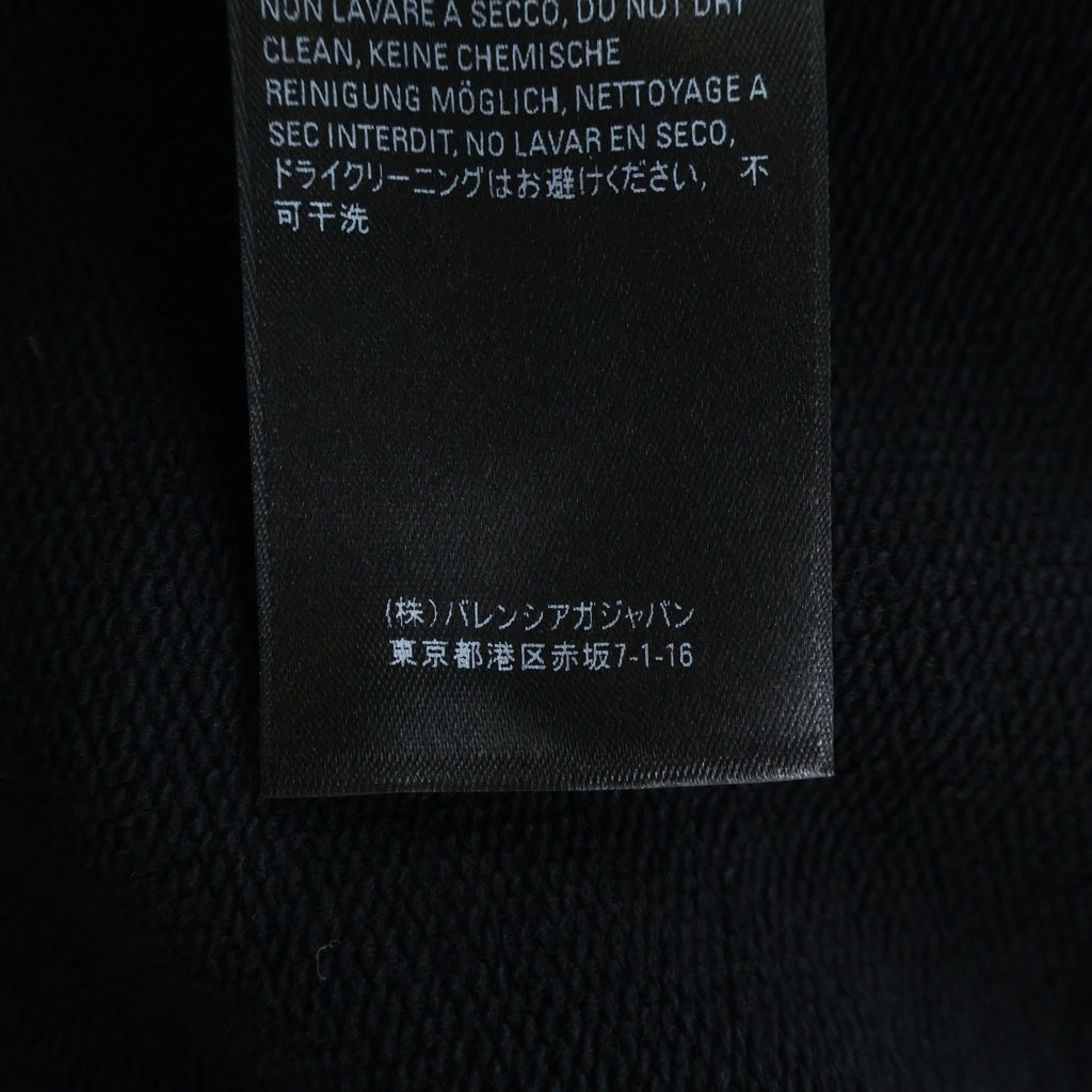 BALENCIAGA(バレンシアガ) MUSIC AYA NAKAMURA MERCH HOODIE WIDE FIT アヤナカムラ プリントデザイン フーデッド プルオーバー パーカー ブラック 675003 TMV85