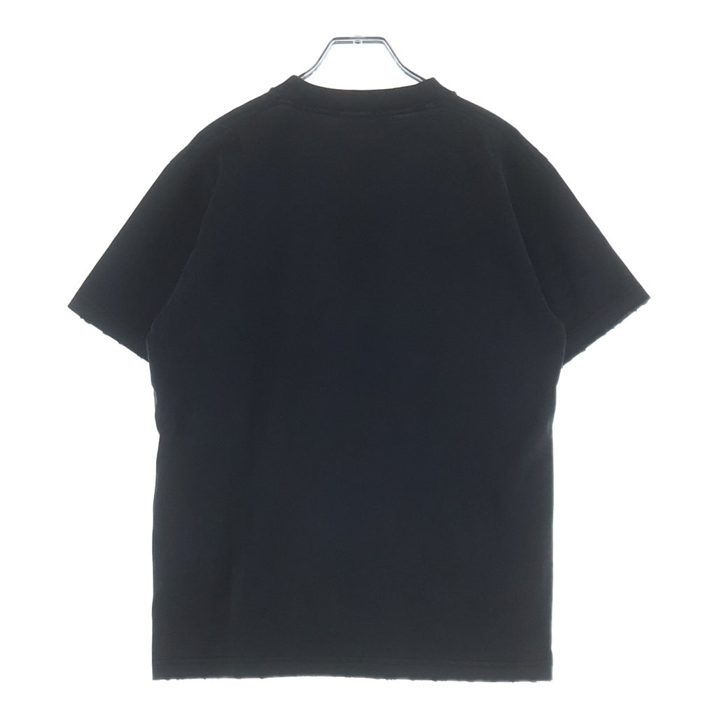 BALENCIAGA(バレンシアガ) ×RAMMSTEIN ラムシュタイン プリントデザイン クルーネック 半袖Tシャツ カットソー ブラック 670943 TLV51