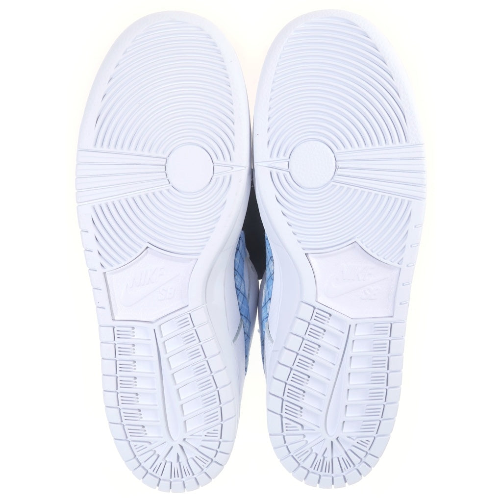NIKE SB(ナイキエスビー) ×Nicole Hause DUNK LOW PRO FZ8802-100 ニコールハウゼ ダンク プロ ローカットスニーカー ホワイト/ブルー US9.5/27.5cm