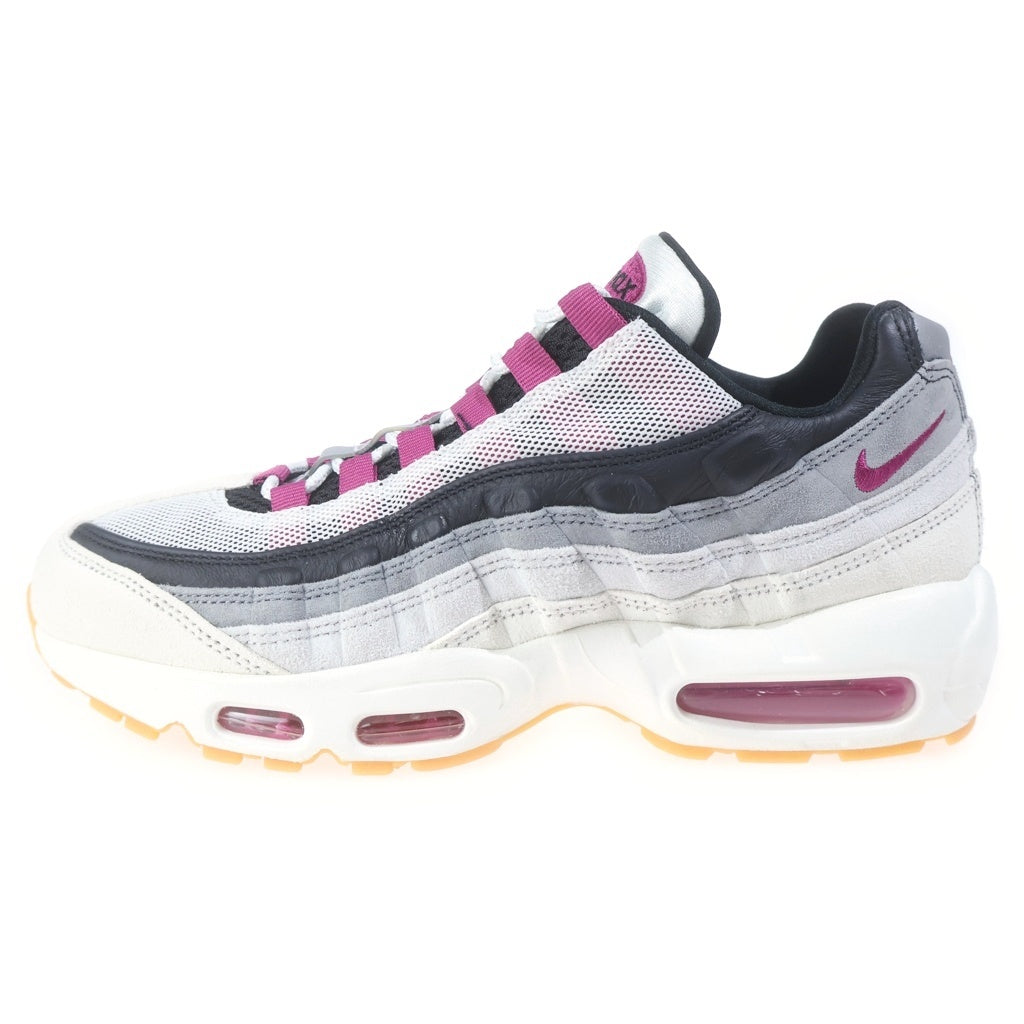 NIKE SB(ナイキエスビー) AIR MAX 95 SUMMIT WHITE CACTUS FLOWER HF7545-100 エアマックス95 サミットホワイト カクタスフラワー ローカットスニーカー ホワイト/パープル US9/27cm