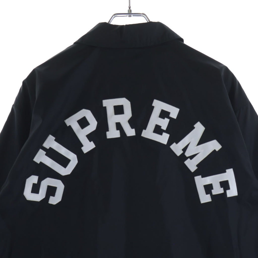 SUPREME(シュプリーム) 24SS ×Champion Coaches Jacket チャンピオン コーチジャケット ブラック -
