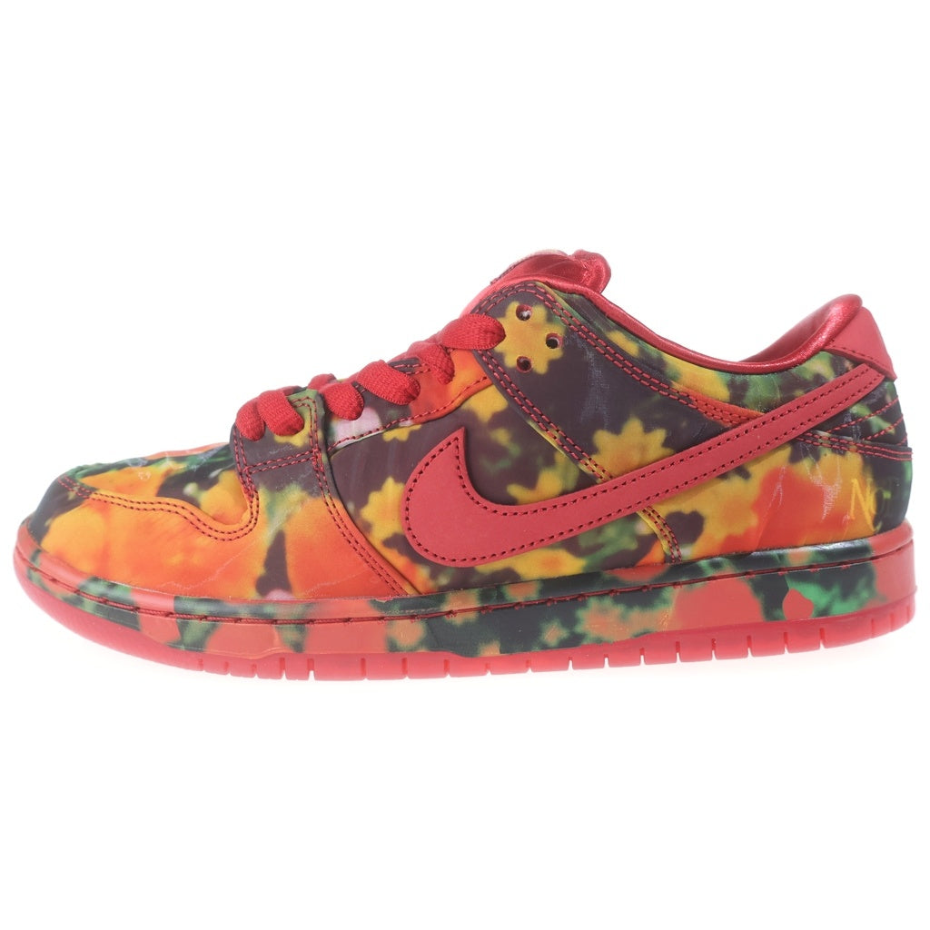 NIKE SB(ナイキエスビー) ×The Wizard of Oz DUNK LOW Poppy Field FZ1291-600 オズの魔法使い ダンク ポピーフィールド ローカットスニーカー レッド US9.5/27.5cm