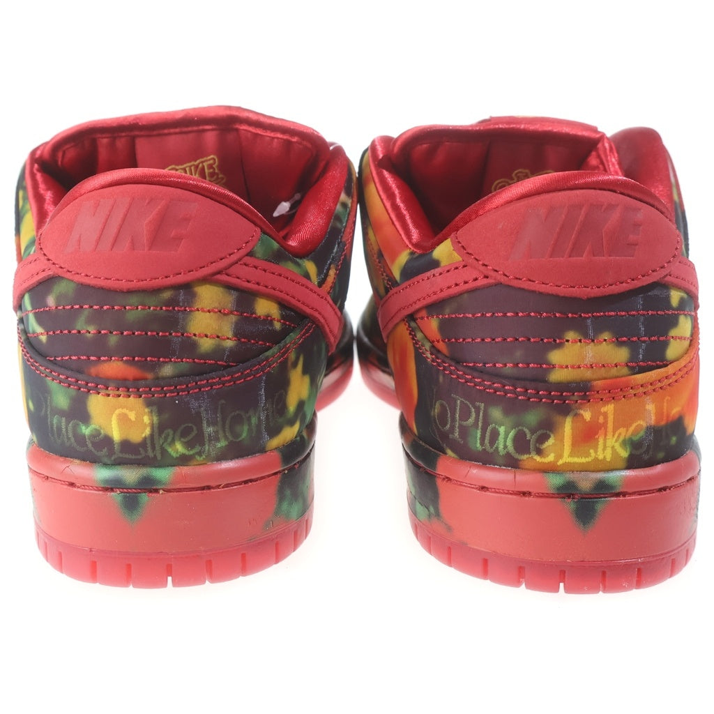 NIKE SB(ナイキエスビー) ×The Wizard of Oz DUNK LOW Poppy Field FZ1291-600 オズの魔法使い ダンク ポピーフィールド ローカットスニーカー レッド US9.5/27.5cm