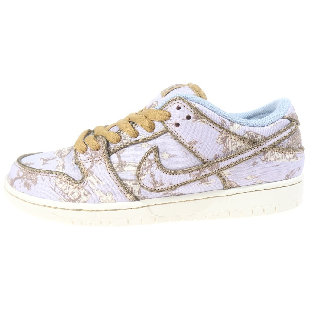 NIKE SB(ナイキエスビー) DUNK LOW PRM TOILE FN5880-001 ダンク トワレ ローカットスニーカー パープル US9.5/27.5cm