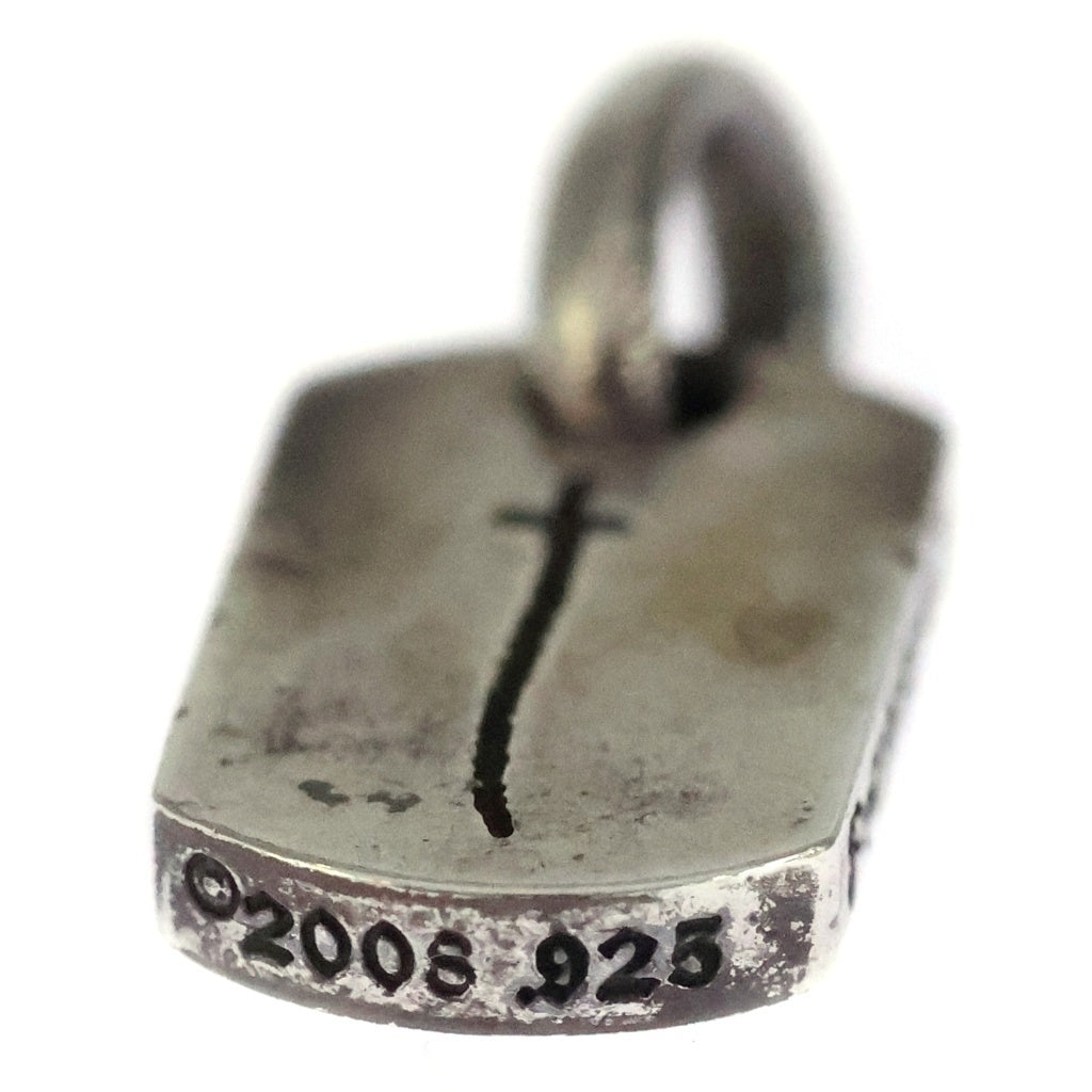 CHROME HEARTS(クロムハーツ) D/T TNY RS CRS 青山店限定 タイニードッグタグRSクロス ペンダント トップ シルバー