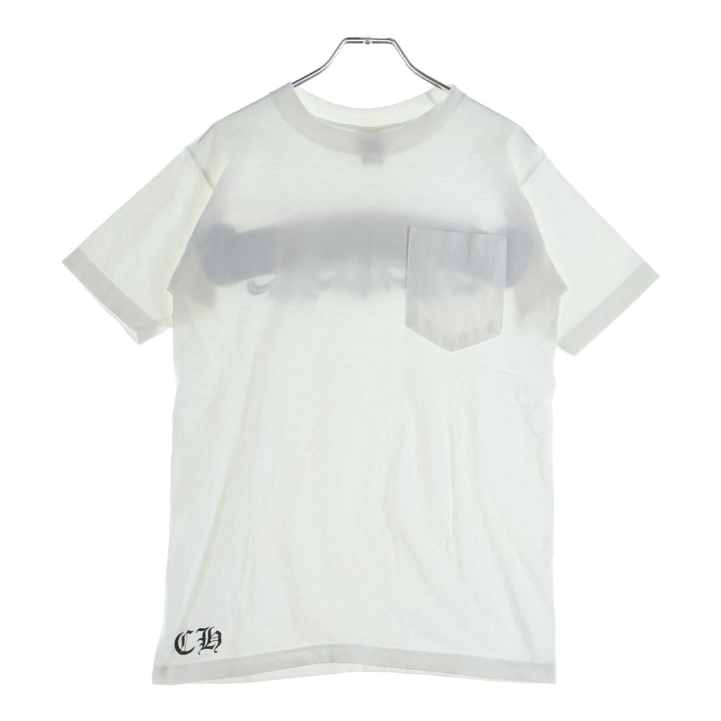 CHROME HEARTS(クロムハーツ) OLD S/S オールド バックフローラルクロスプリント クルーネック 半袖Tシャツ カットソー ホワイト
