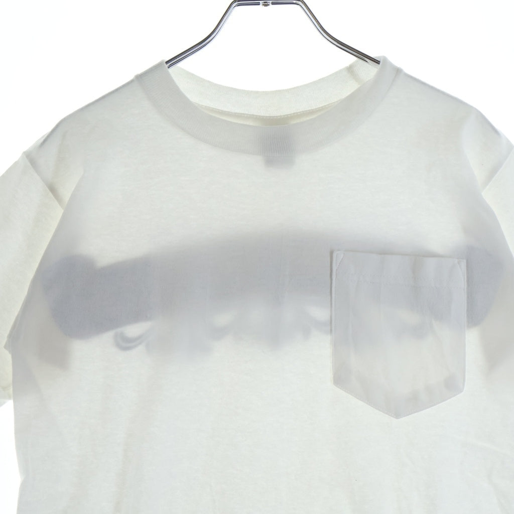CHROME HEARTS(クロムハーツ) OLD S/S オールド バックフローラルクロスプリント クルーネック 半袖Tシャツ カットソー ホワイト