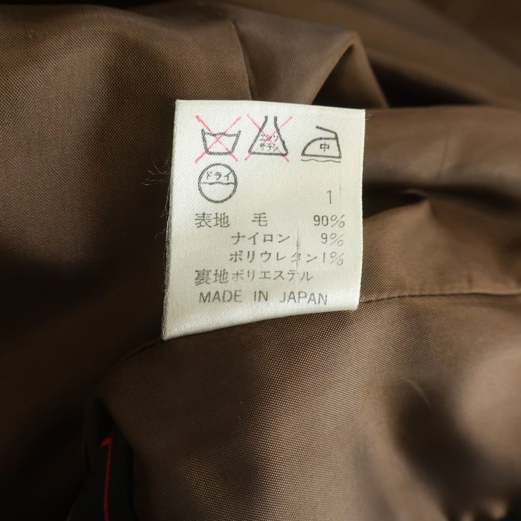 Jean Paul GAULTIER(ジャンポールゴルチエ) ウール ハーフ コート ジャケット ブラック レディース