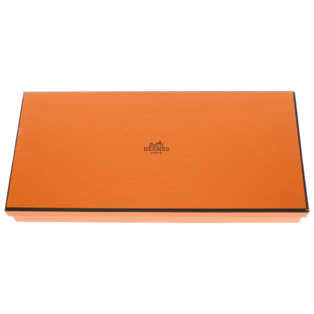 HERMES(エルメス) Hチェック柄 カシミヤ シルク 大判 ストール ブルー レディース