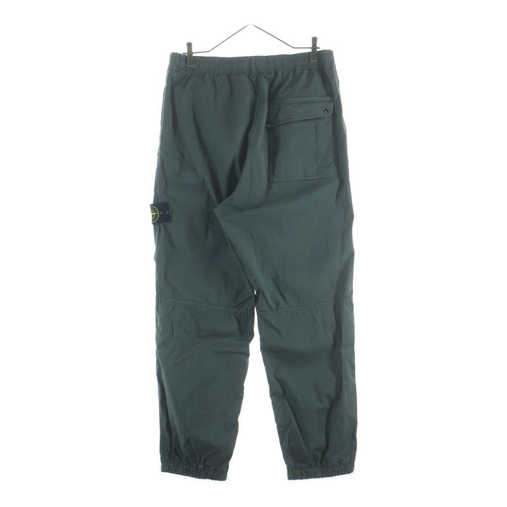 STONE ISLAND(ストーンアイランド) ロゴパッチ付き マルチポケット イージー カーゴパンツ カーキ 801530510