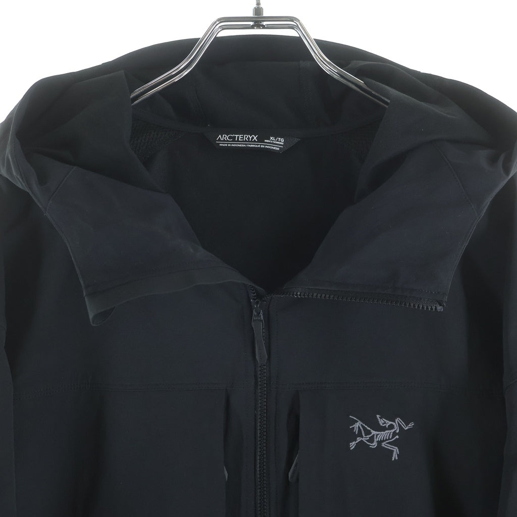 ARC'TERYX(アークテリクス) GAMMMA HOODY ガンマ フーディー ジップアップ ナイロン ジャケット ブラック X000009905