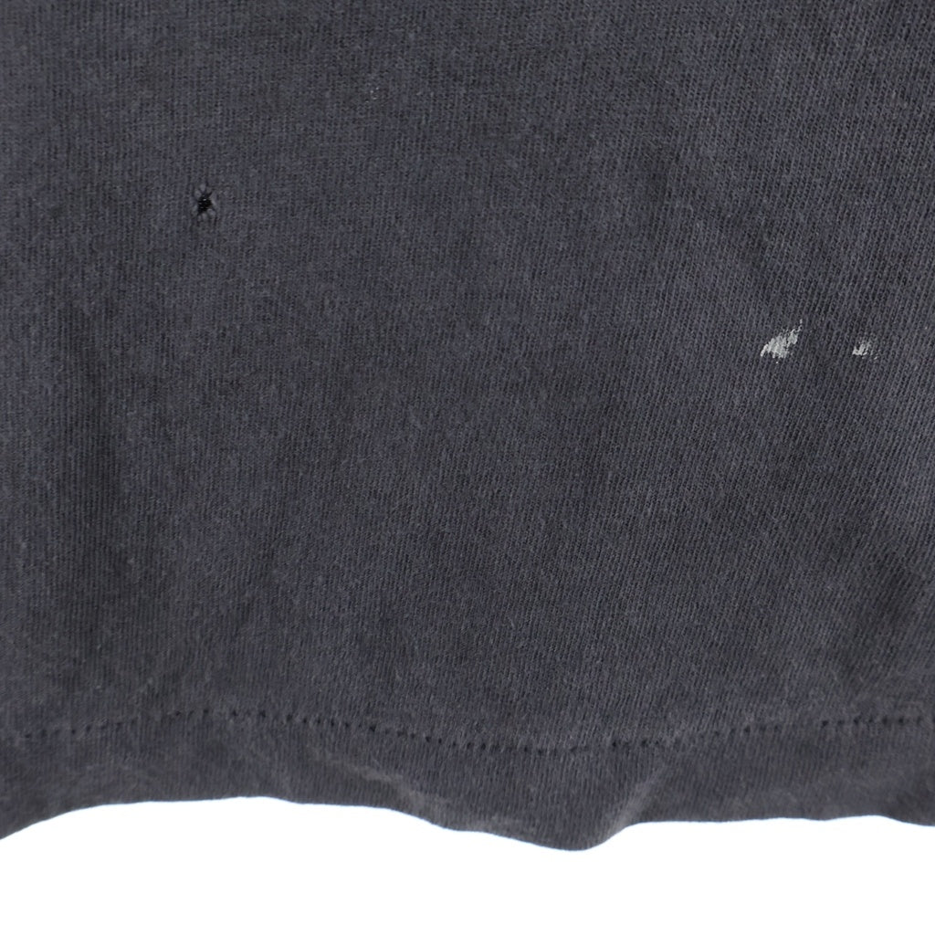 SAINT MICHAEL(セントマイケル) 25SS ×NEIGHBORHOOD STHD.HOOD TEE ネイバーフッド クルーネック 半袖Tシャツ カットソー ブラック SM-HR8-0000-C69