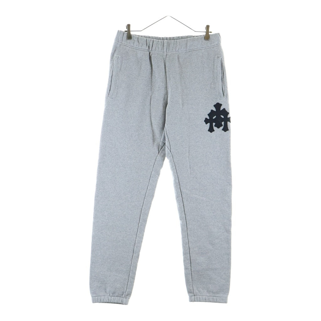 CHROME HEARTS(クロムハーツ) Y NOT SWT PNT ワイノット クロスパッチ スウェットパンツ グレー