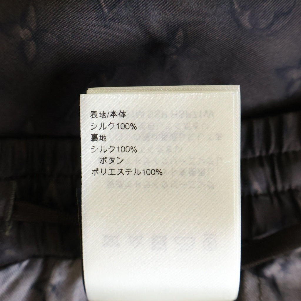 LOUIS VUITTON(ルイヴィトン) 25SS モノグラム 総柄 シルク ショートパンツ ハーフパンツ ショーツ ブラウン RM251M SSP HSP71W
