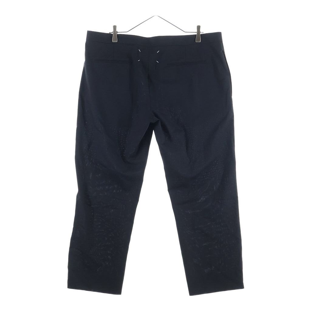 Maison Margiela(メゾンマルジェラ) 24AW ドローストリング トラウザー スラックスパンツ ブラック S50KA0530 S44330