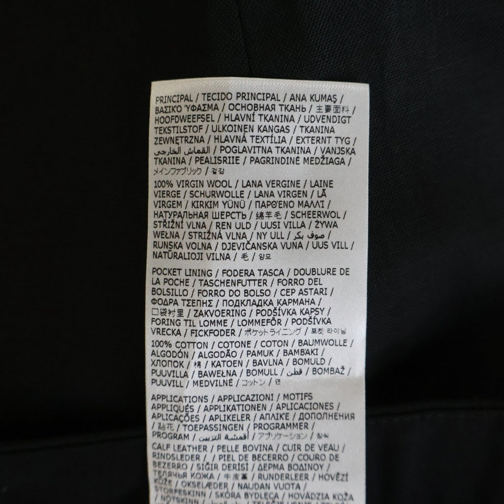 Maison Margiela(メゾンマルジェラ) 24AW ドローストリング トラウザー スラックスパンツ ブラック S50KA0530 S44330