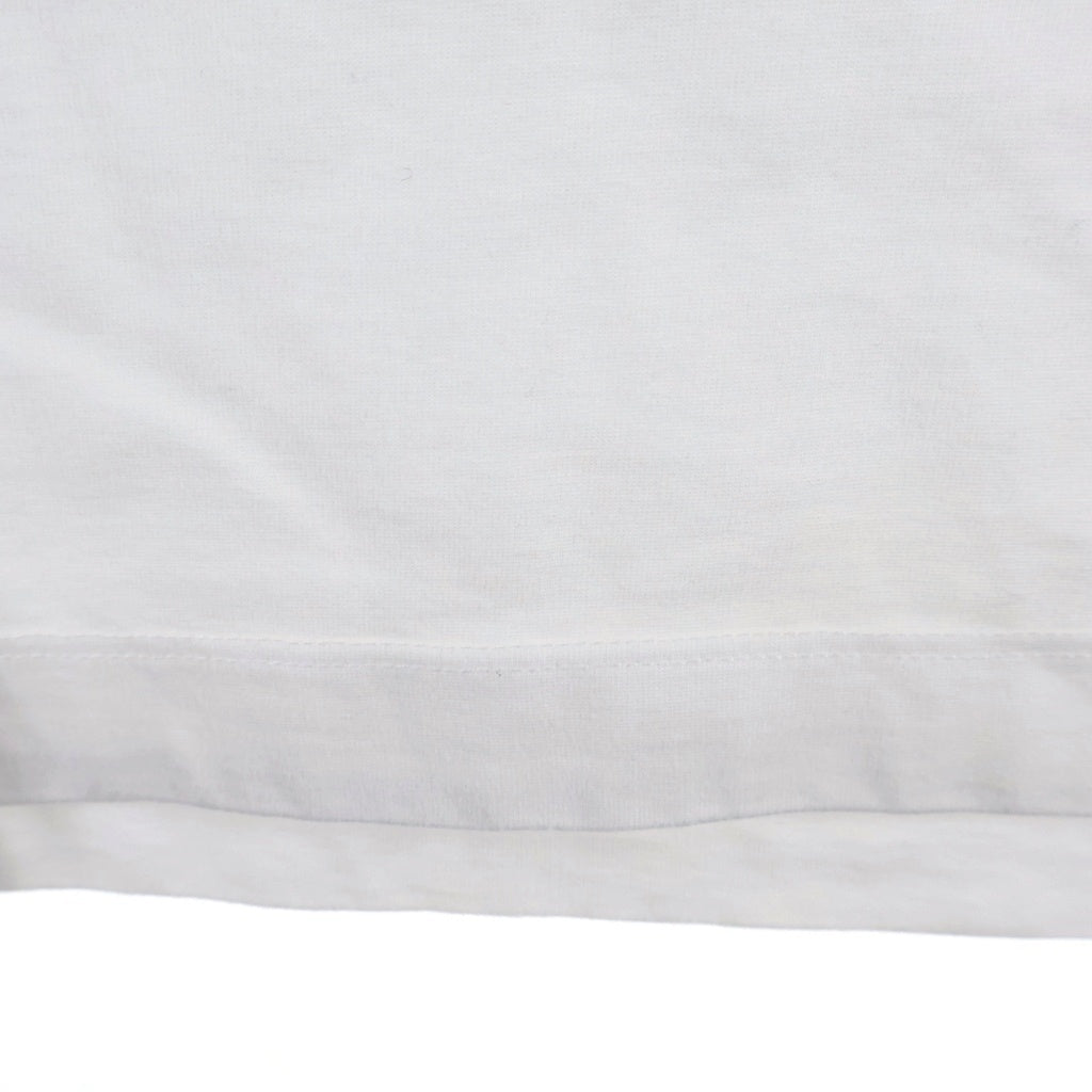 Maison Margiela(メゾンマルジェラ) 25SS 520 スタンプ ロゴプリント クルーネック 半袖Tシャツ カットソー ホワイト S50GC0724 S23789