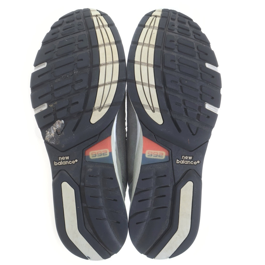 New Balance(ニューバランス) M992GR 992 ローカットスニーカー メッシュ グレー US8/26cm