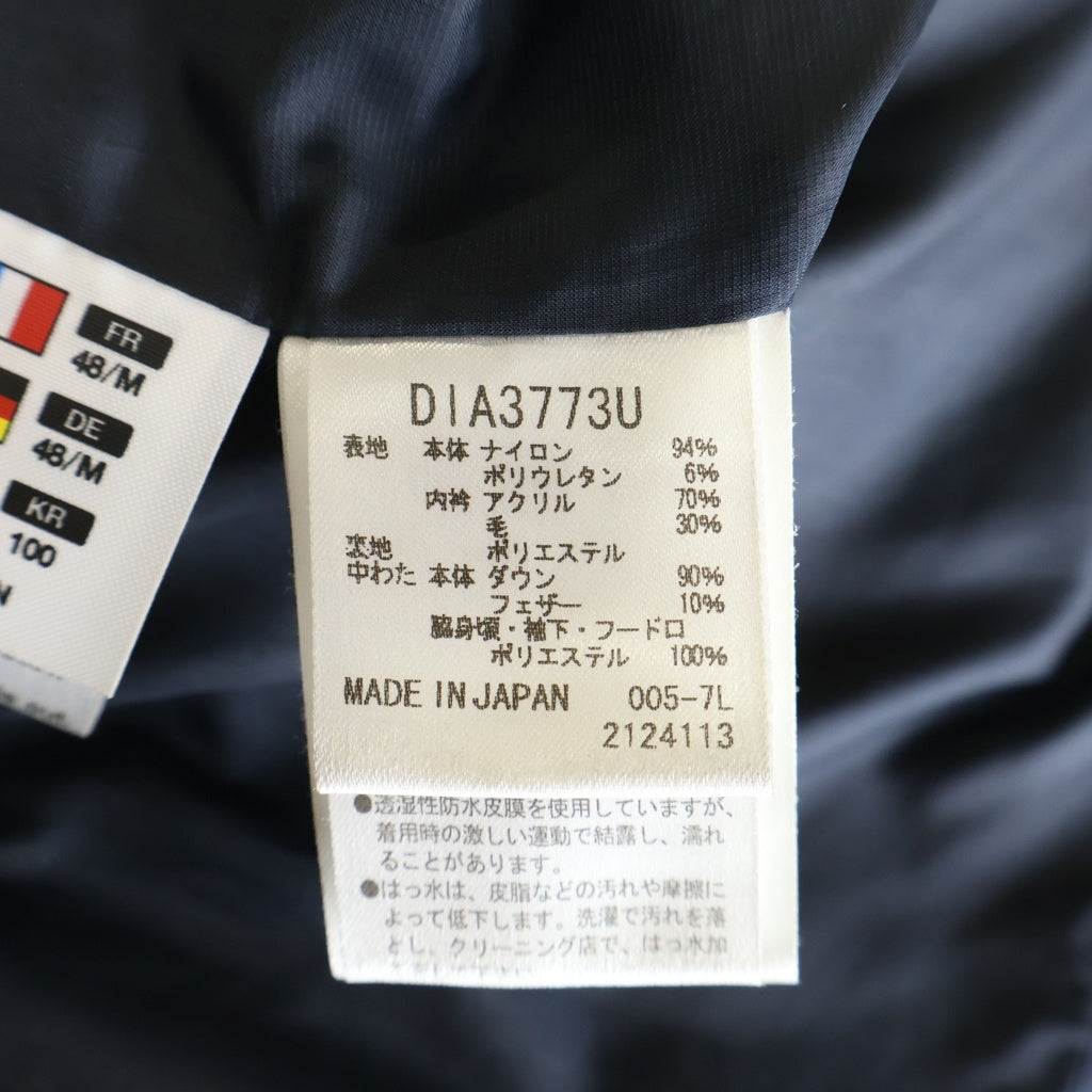 DESCENDANT(ディセンダント) MIZUSAWA DOWN JACKET ミズサワ ダウン ジャケット ネイビー DIA3773U