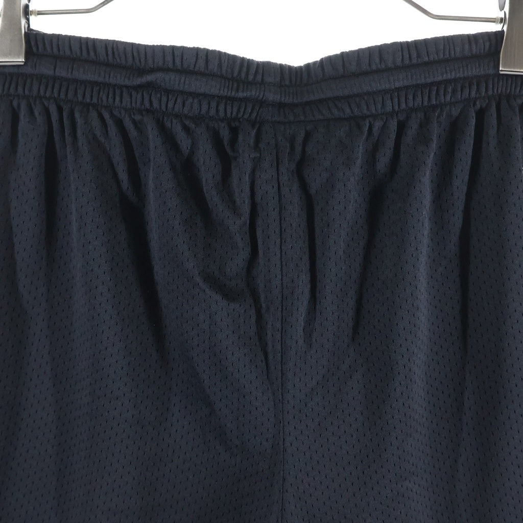 CHROME HEARTS(クロムハーツ) MESH WARM UP JERSEY メッシュ バーシティー ジャージー CHプリントメッシュ ハーフパンツ ブラック