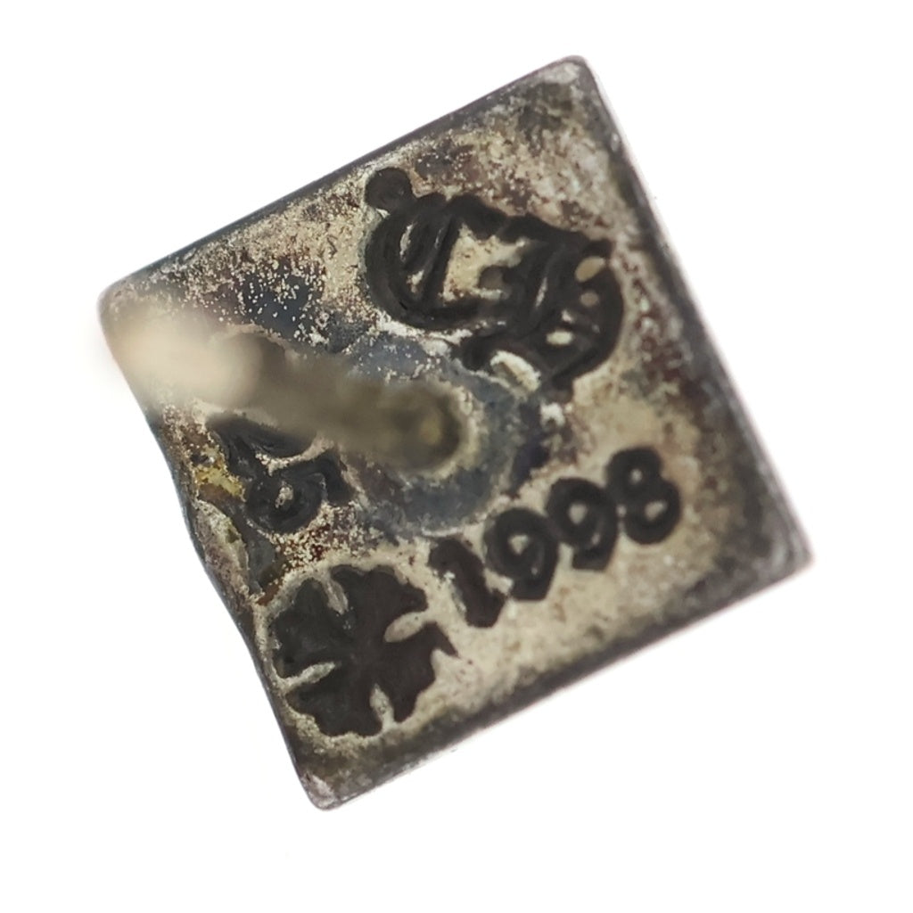 CHROME HEARTS(クロムハーツ) STUD PYRAMID PLS ピラミッドスタッド ピアス シルバー BCA113
