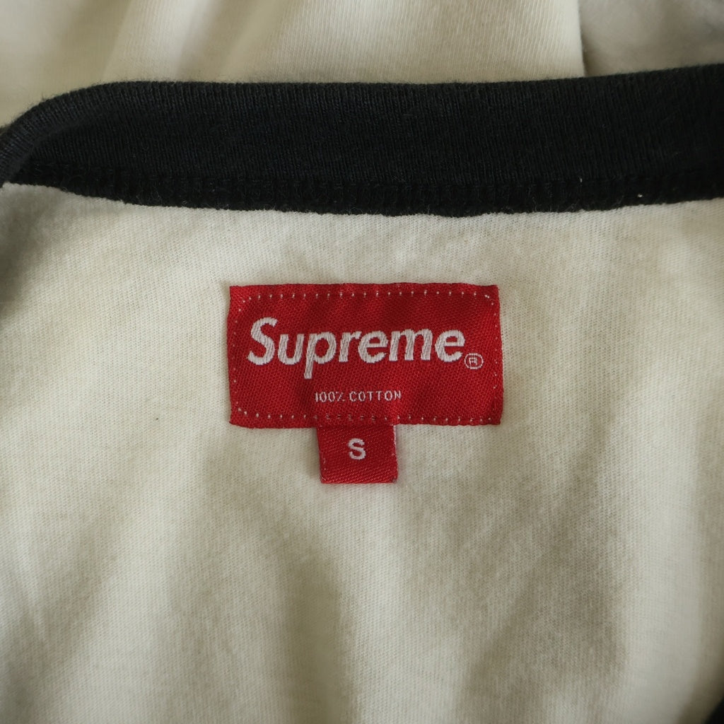 SUPREME(シュプリーム) 16SS ベティーブープ ラグラン アームロゴ クルーネック 長袖 Tシャツ