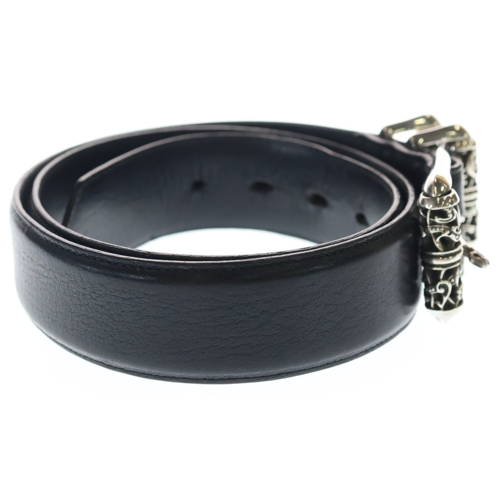 CHROME HEARTS(クロムハーツ) BLT CLT ROLLER 3PC 3PCケルティックローラー レザーベルト ブラック