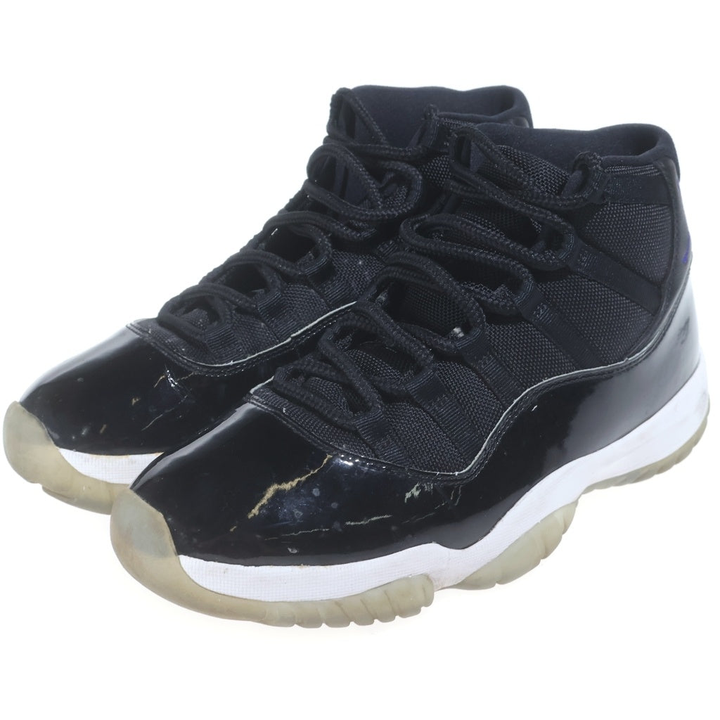 NIKE(ナイキ) AIR JORDAN 11 RETRO SPACE JAM 378037‐003 エアジョーダン レトロ スペースジャム ハイカットスニーカー ブラック US9/27cm