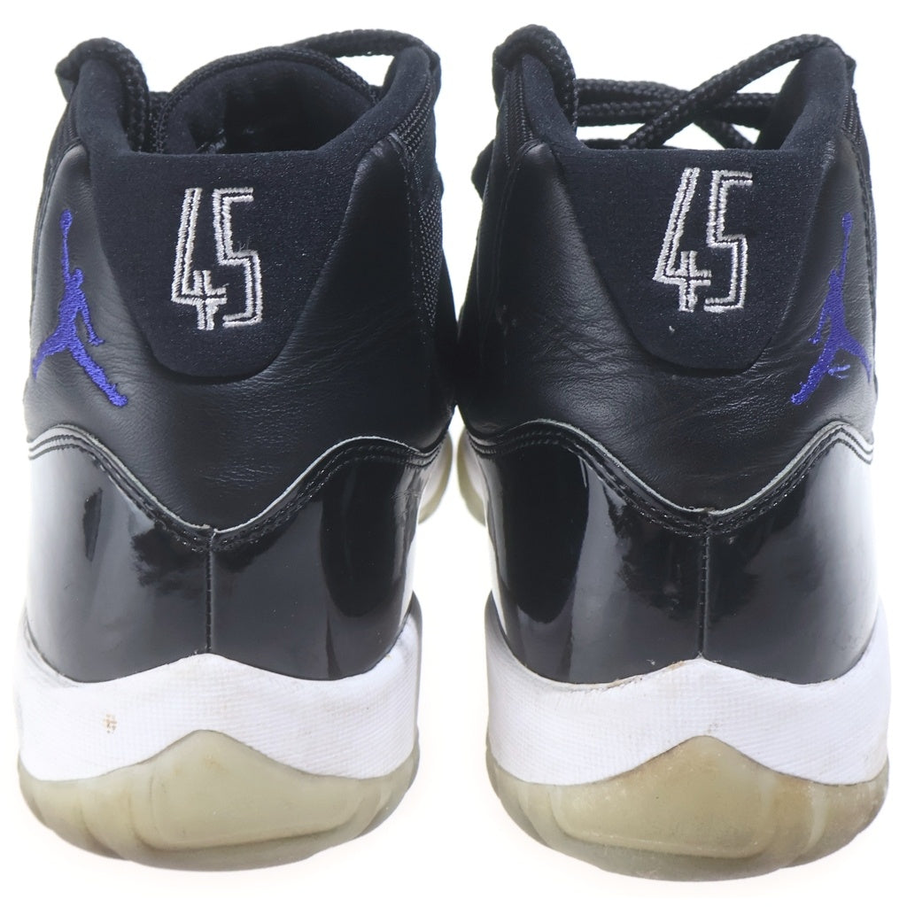 NIKE(ナイキ) AIR JORDAN 11 RETRO SPACE JAM 378037‐003 エアジョーダン レトロ スペースジャム ハイカットスニーカー ブラック US9/27cm