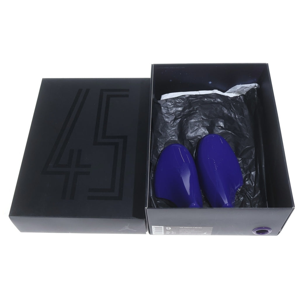 NIKE(ナイキ) AIR JORDAN 11 RETRO SPACE JAM 378037‐003 エアジョーダン レトロ スペースジャム ハイカットスニーカー ブラック US9/27cm
