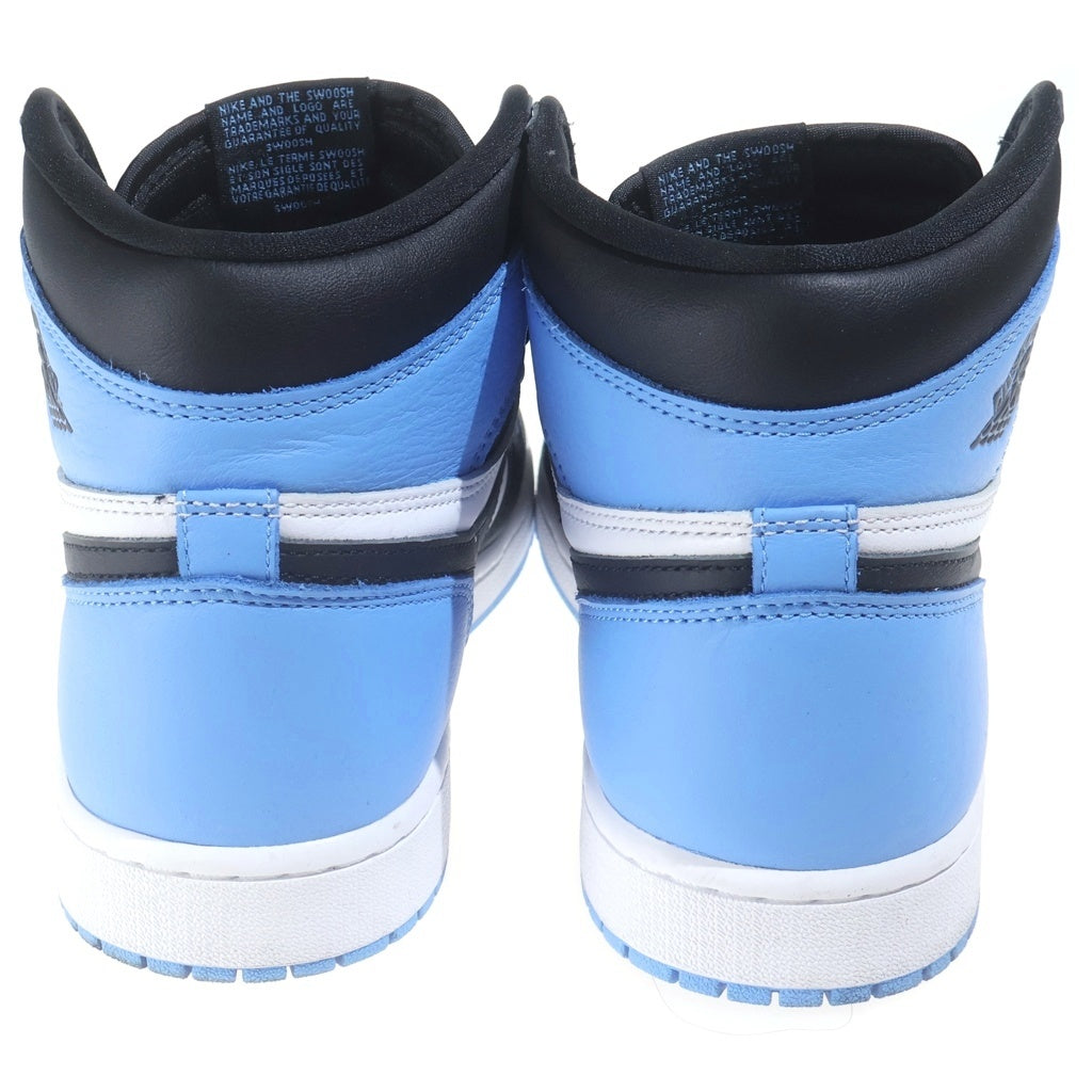 NIKE(ナイキ) AIR JORDAN 1 RETRO HIGH OG NIVERSITY BLUE DZ5485-400 エアジョーダン1 ユニバーシティーブルー ハイカットスニーカー シューズ ブルー/ホワイト US9/27cm