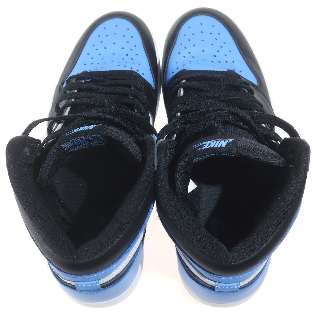 NIKE(ナイキ) AIR JORDAN 1 RETRO HIGH OG NIVERSITY BLUE DZ5485-400 エアジョーダン1 ユニバーシティーブルー ハイカットスニーカー シューズ ブルー/ホワイト US9/27cm