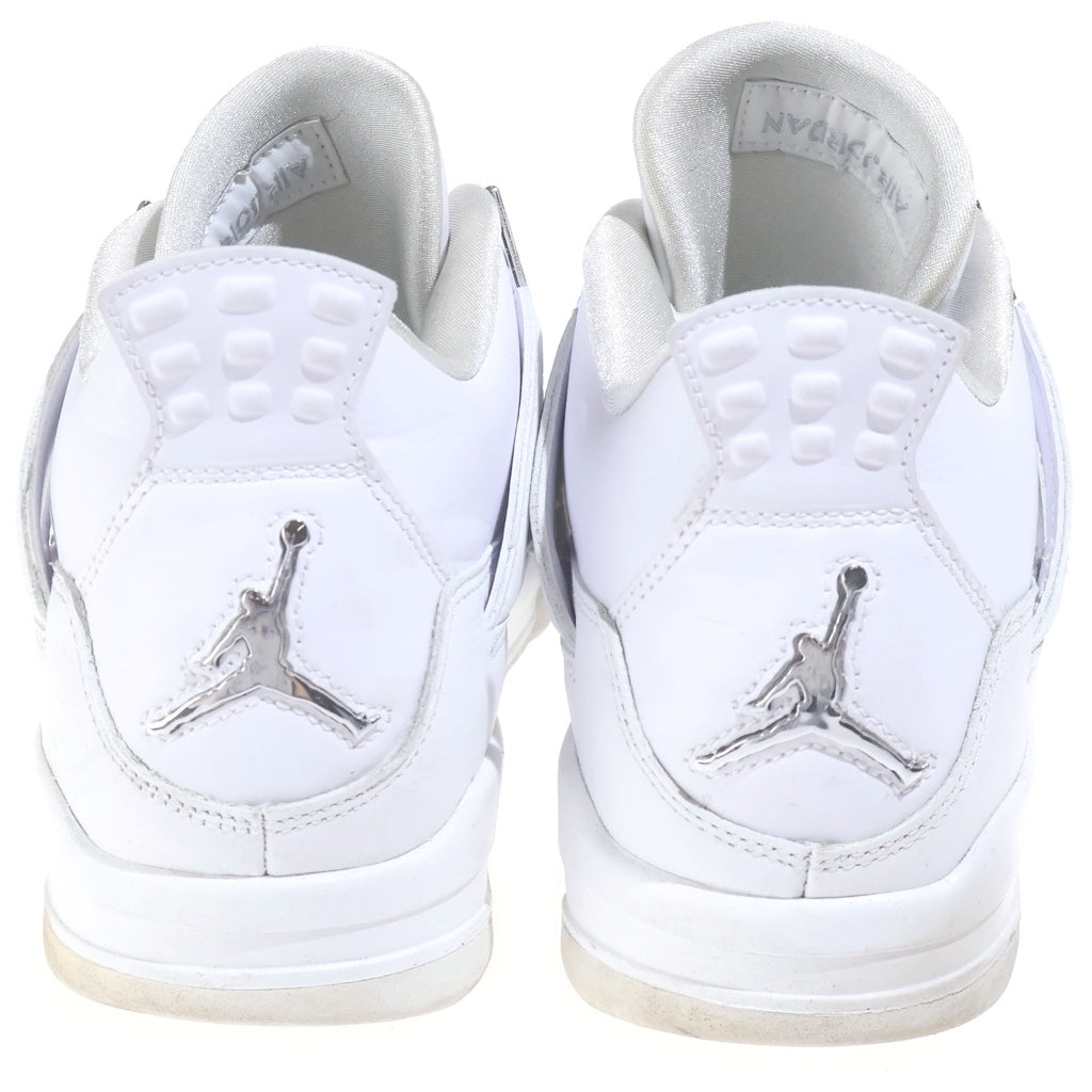 NIKE(ナイキ) AIR JORDAN 4 PURE MONEY 308497-100 エアジョーダン4 ピュアマネー ハイカットスニーカー ホワイト US8.5/26.5cm