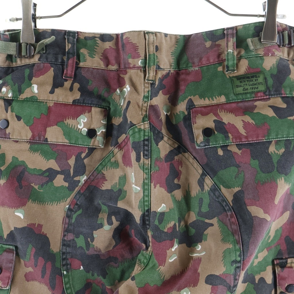 SUPREME(シュプリーム) 17SS Field Pants カモ柄 フィールド カーゴパンツ カーキ