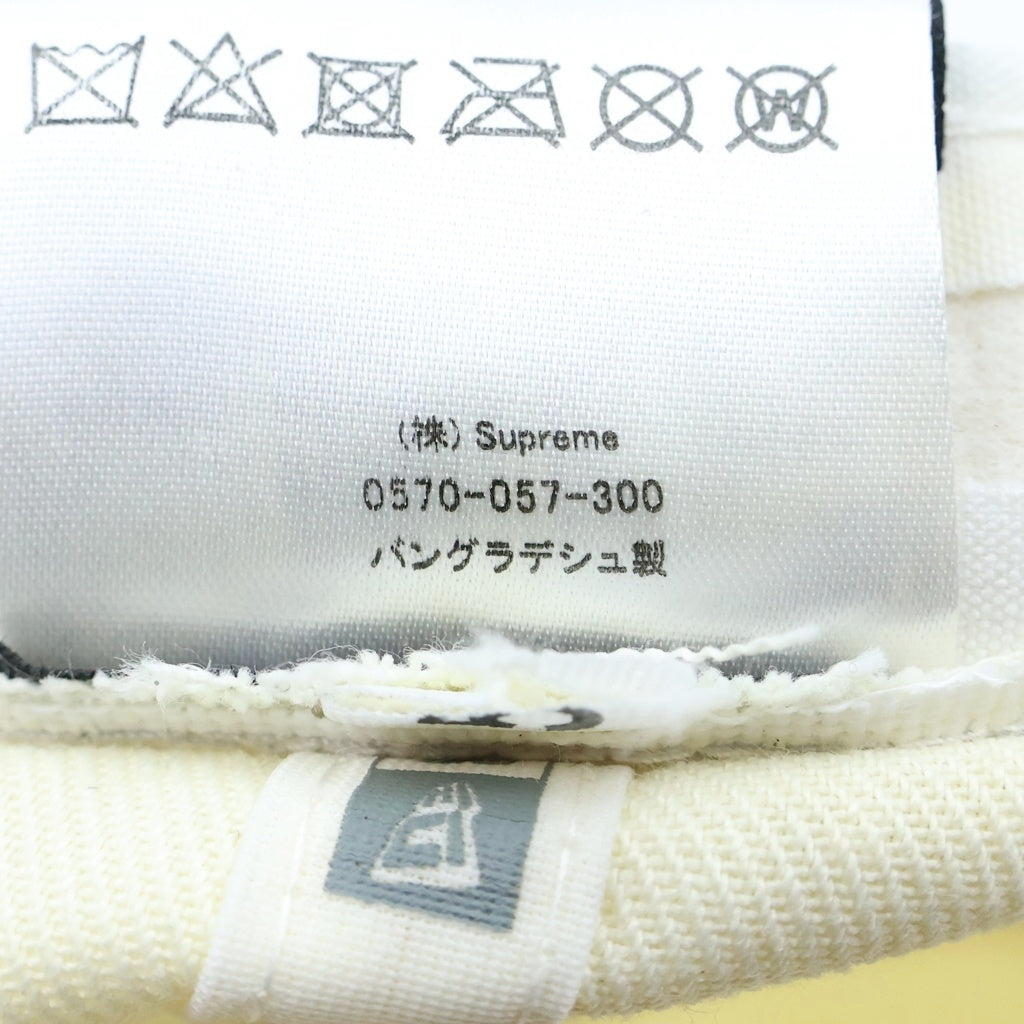 SUPREME(シュプリーム) 21SS ×New Era Gonz Logo ニューエラ ゴンズ ロゴ ベースボールキャップ 帽子 アイボリー/ネイビー
