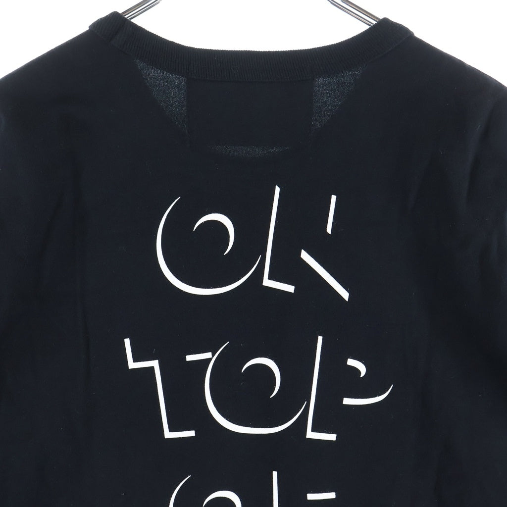 mastermind JAPAN(マスターマインドジャパン) 17SS ミッキープリント クルーネック 半袖Tシャツカットソー ブラック 17SDMM-TS02-01-A