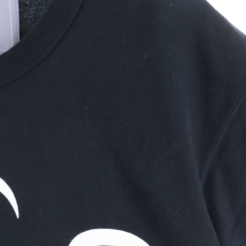 mastermind JAPAN(マスターマインドジャパン) 17SS ミッキープリント クルーネック 半袖Tシャツカットソー ブラック 17SDMM-TS02-01-A