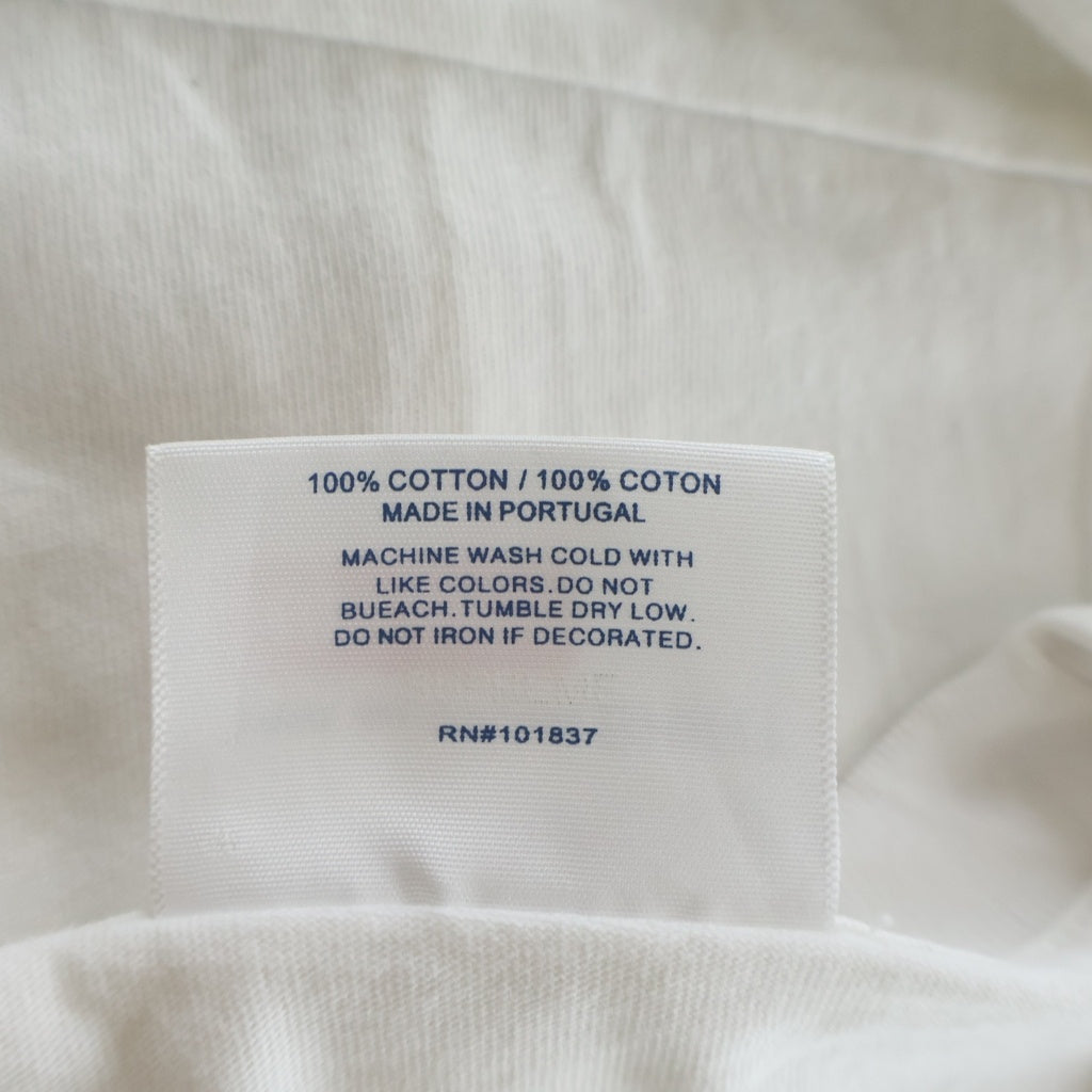 SUPREME(シュプリーム) 18AW ×COMME DES GARCONS SHIRT Split Box Logo Tee コムデギャルソンシャツ スプリットボックスロゴデザイン クルーネック 半袖Tシャツ カットソー ホワイト